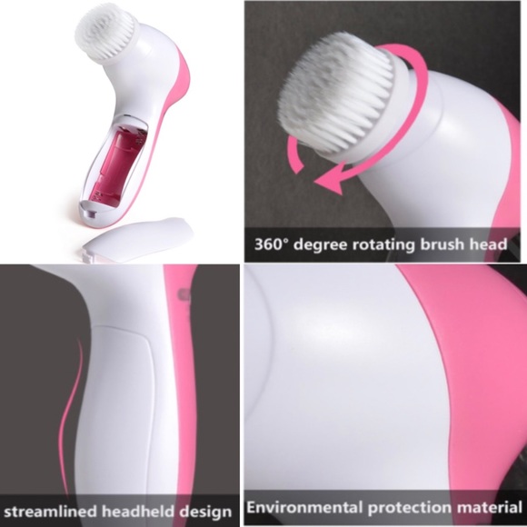 Battery Operated Facial Cleansing Spin Brush - Picture 5 of 6